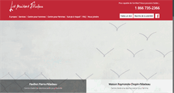Desktop Screenshot of lesmaisonspeladeau.com